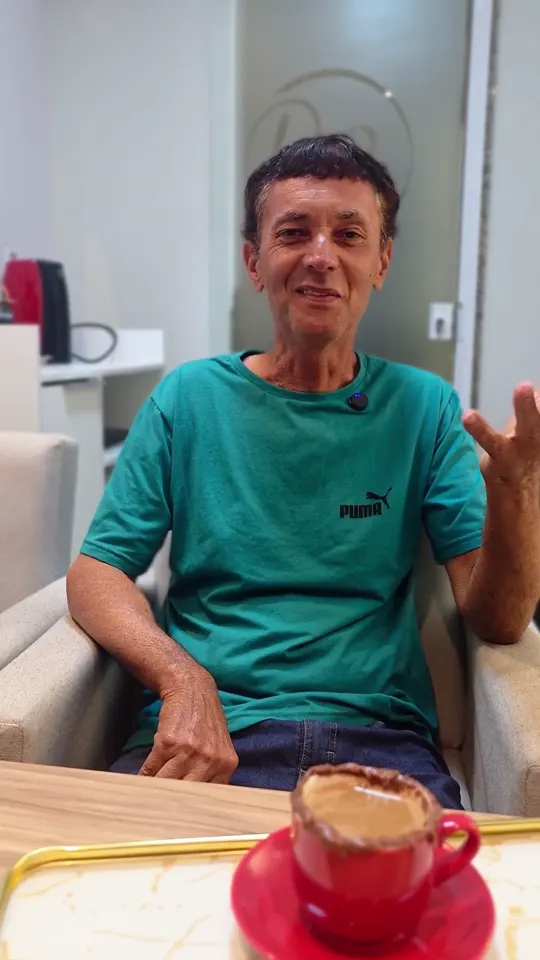Paciente da Clínica Dentista da Família em depoimento.